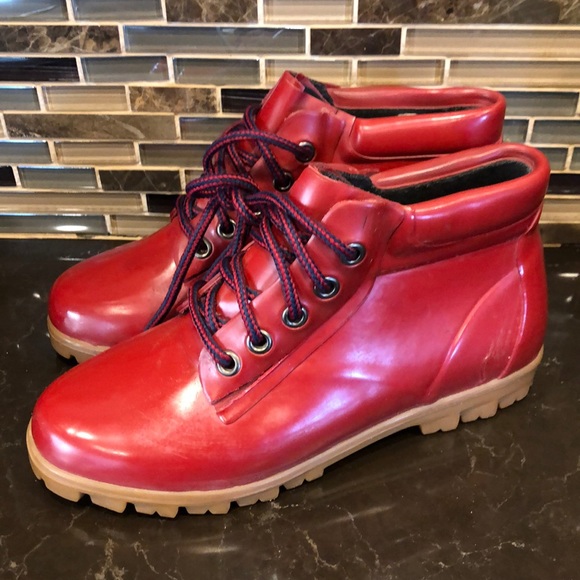 lands end rubber boots